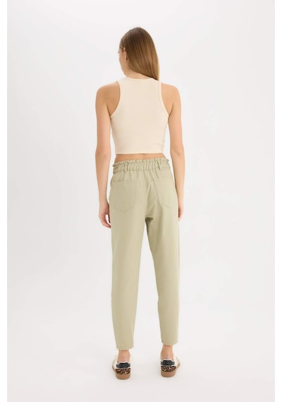 DeFacto Paperbag Gabardin Kumaş Pantolon Standart Paça Cepli S2790AZ25SPKH445