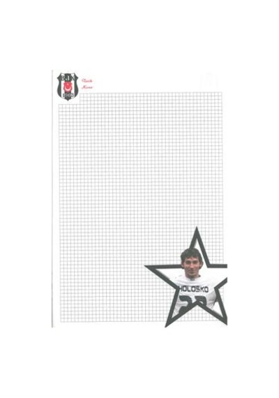 Beşişktaş A4 96 Yp kareli karon Kapak defter 70 gr.