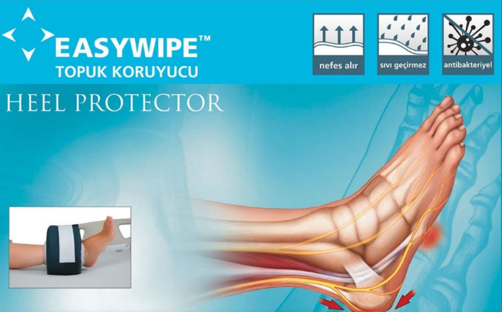 Caretex Easywipe Topuk Koruyucu