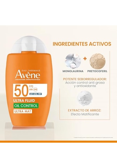 Ayrex Eau Thermale Avene Ultra Fluid Invisible Normal/karma Ciltler İçin Ultra Hafif Spf 50 Güneş Kremi 50 Ml