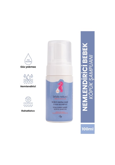 Bade Natural Nemlendirici Bebek Köpük Şampuan Doğal 100 ML