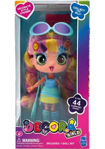 Mey İthalat Decora Girlz Büyük Moda Bebek 13 Cm