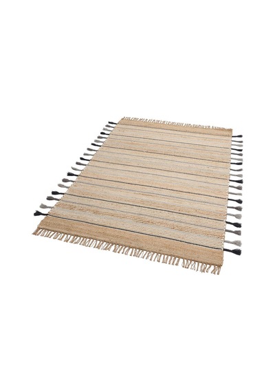Eko Halı Juno Jüt Ech 05 Natural Grey Dekoratif Jüt Kilim Gri