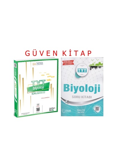Üçdörtbeş Palme Yayınları Tyt Biyoloji Soru Bankası Seti