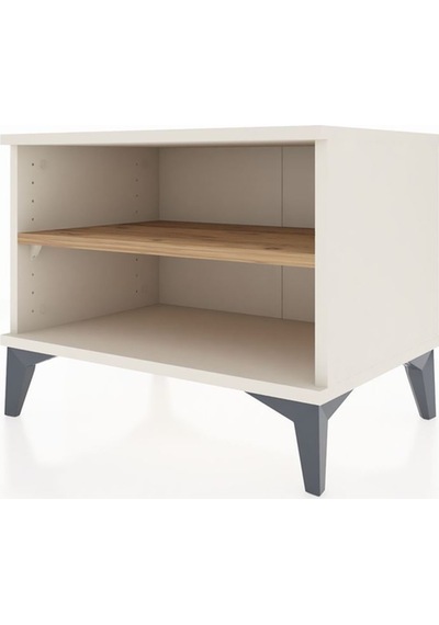 Hyperion Komodin Tek Raflı 60x44x48 Aytaşı-çam Aytaşı