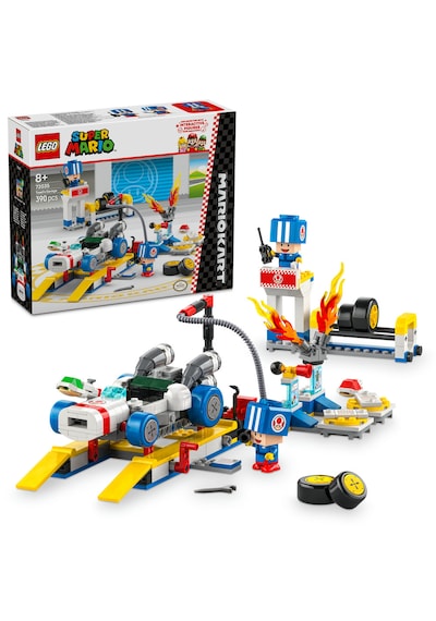 LEGO® Super Mario™: Mario Kart™ – Toad’un Garajı 72035 - 8 Yaş ve Üzeri Koleksiyonluk Yaratıcı Oyuncak Yapım Seti (390 Parça)