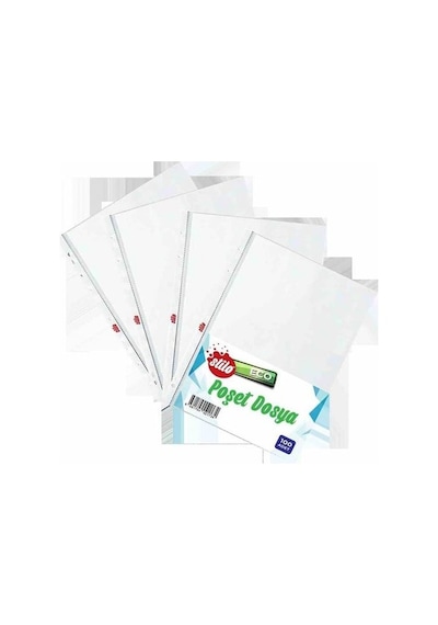 Stilo Poşet Dosya A-4 Eco 100 Lü