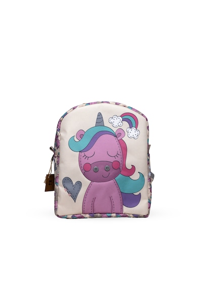 Unicorn Temalı M Boy Su Geçirmez Çocuk Çantası İlkokul, Anaokulu
