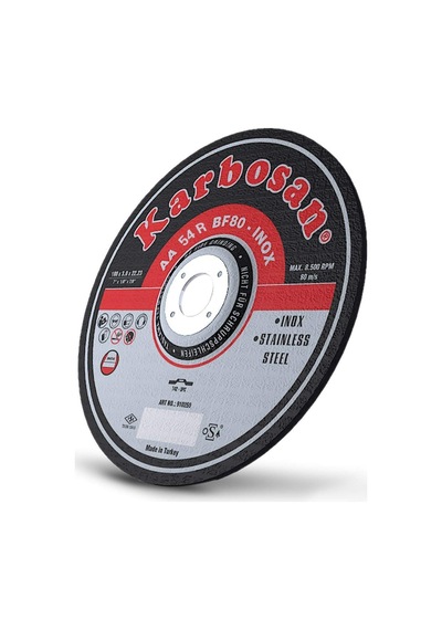 Karbosan 910380 115x1x22.23 Mm Inox İnce Kesici Disk