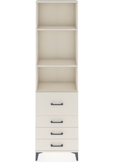 Arges Dolap 3 Raflı 4 Çekmeceli 60x30x221 Aytaşı-aytaşı Aytaşı