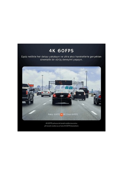 70maı Dash Cam X800 Ön Kamera + Rc14 Arka Kamera Siyah