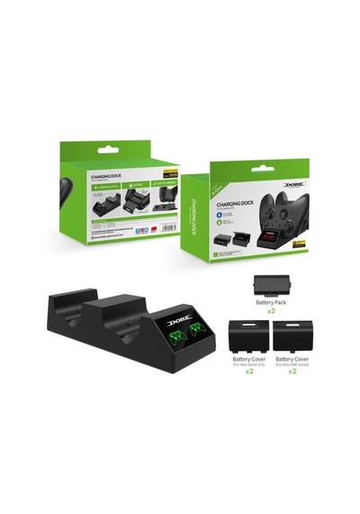 Xbox One Oyun Kolu Dock Series S X Wireless Controller Şarj İstasyonu Göstergeli 800mah