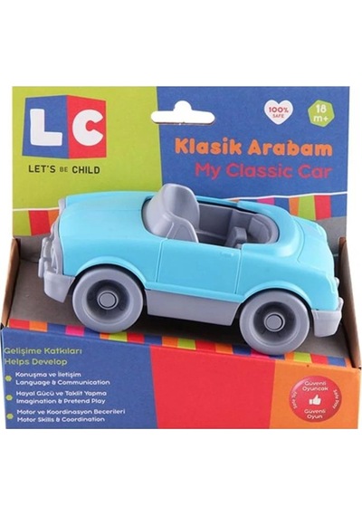 Mey İthalat 30780 Klasik Arabam +18 Ay Sarı