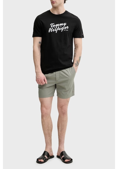 Tommy Hilfiger Pamuklu Regular Fit Bisiklet Yaka T Shirt Erkek T Shirt Mw0mw42385 Bds Siyah Tommy Hilfiger Pamuklu Regular Fit Bisiklet Yaka T Shirt Erkek T Shirt Mw0mw42385 Bds Siyah