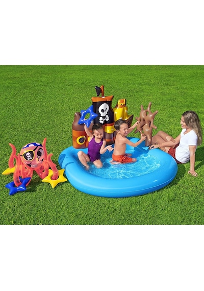 Bestway Şişme Tekne  Oyun Havuzu 52211 Çok Renkli