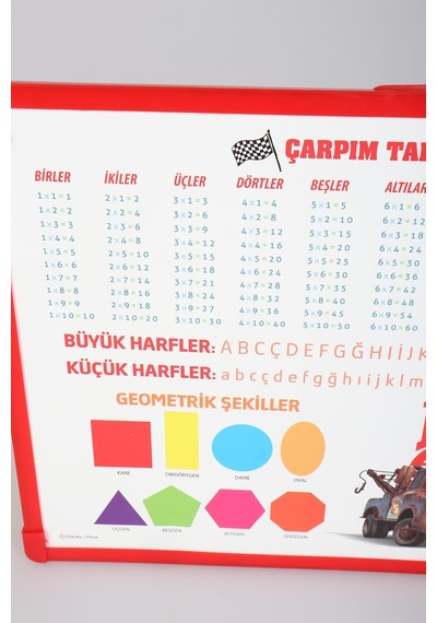 LİSANSLI CARS EĞİTİCİ ABAKÜSLÜ YAZI TAHTASI