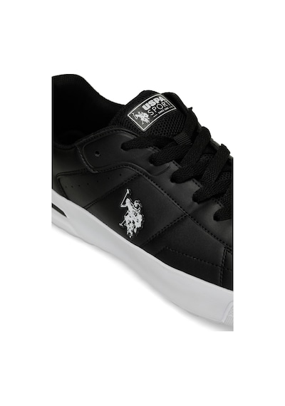 U.S. Polo Assn. 4W MANGO 4PR Erkek  Siyah / Beyaz Sneaker
