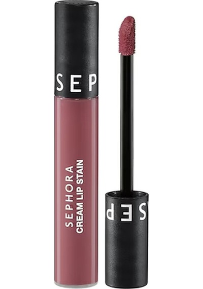 Sephora Cream Lip Stain Bulaşmayan Kadife Bitişli Ruj - Mat Likit Ruj - 85 Rosewood 5 Ml 0