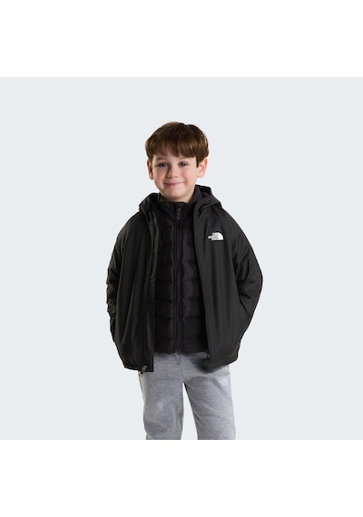 The North Face Kıd Perrıto 4-n-1 Hooded Jacket Unisex Genç Çocuk Ceket Nf0a8h5ajk31 Siyah