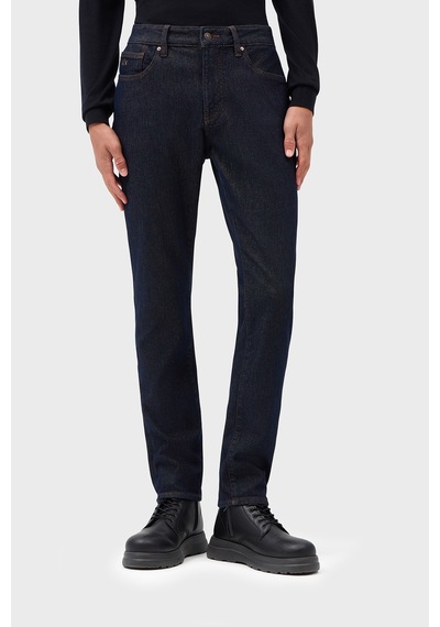 Armani Exchange Pamuklu Slim Fit Dar Paça Jeans Erkek Kot Pantolon Xm000070 Af27235 Mb001 Mavi Armani Exchange Pamuklu Slim Fit Dar Paça Jeans Erkek Kot Pantolon Xm000070 Af27235 Mb001 Mavi