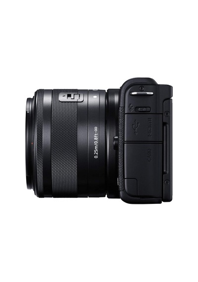 Canon EOS M200 + 15-45 MM IS STM Aynasız Fotoğraf Makinesi (Canon Eurasia Garantili)