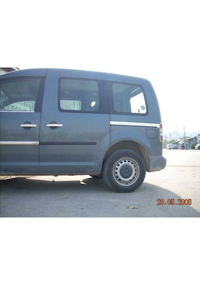 Vw Caddy Krom Sürgülü Kapı Çıtası 2 Parça 2015-2020 Arası