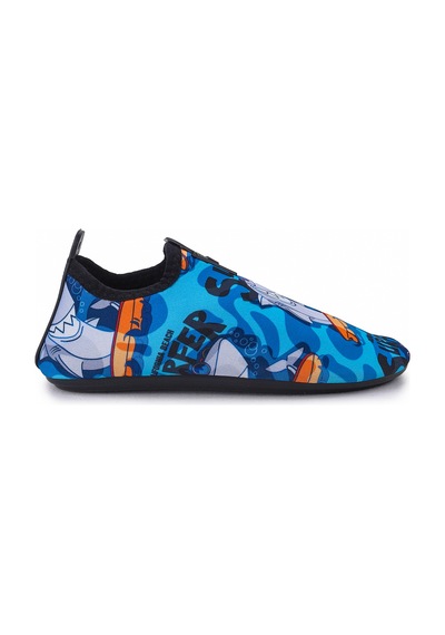 Kiko Kids Surfer Havuz Plaj Erkek Çocuk Deniz Ayakkabısı 7561 Royal Royal Saks Mavi
