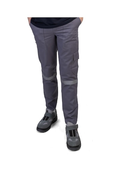 Formteks Kargo Pantolon 16/12 Gabardin Reflektörlü Gri Diğer