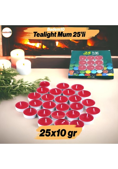 Tr Tealight Mum Kokusuz Ev Tatil Parti Dekoru Glımma Diğer