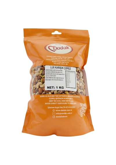 Dadak Lokum ve Kuruyemiş Lüx Karışık Çerez 1 KG