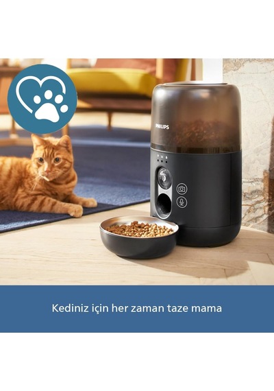 Tr 5000 Serisi Kameralı Akıllı Mama Kabı, Öğün Programlama, Kolay Temizlik, Taze Mama, Uygulama İle Bağlantı, 4