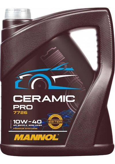 Mannol MN726-5 Ceramic Pro 10W-40 Motor Yağı 5 L