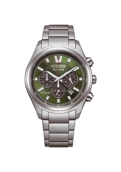 Citizen Super Titanium Eco-drive 40 Mm Quartz Saat Ca4750-51x Yeşil