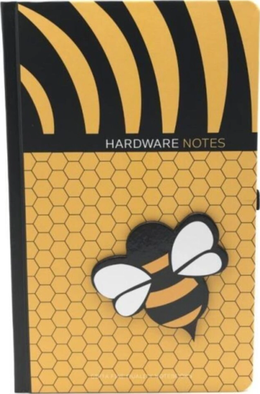 Hardware Notes Fine Quality 13x21 120 Yp. Çizgili 4629 Arı Turuncu