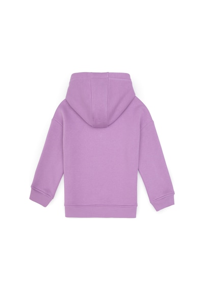 U.S. Polo Assn. Kız Çocuk Lila Şardonlu Kapüşonlu Sweatshirt 50317890-VR034