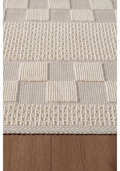 Sakura Sk014a Doğal Pamuk 2'li Banyo Paspas Seti 60x100 60x50cm Kaymaz Taban Makinada Yıkanabilir Kemik