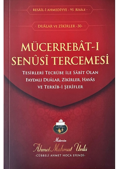 Mücerrebatı Senüsi Tercümesi - Cübbeli Ahmet Hoca