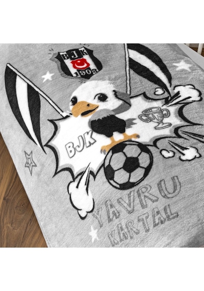 Lisanslı Beşiktaş Klasik Baby Bebek Battaniye 000000001500218710 Çok Renkli