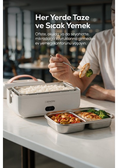 Xenon Smart X1122 300 W Elektrikli Sefer Tası Isıtıcılı Buharlı Yemek Isıtıcı