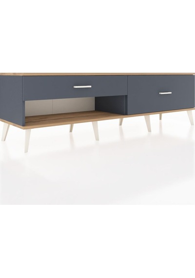 Hyperion Tv Ünitesi 2 Çekmeceli 176x44x51 Antrasit-çam/antrasit Atlas Çam/antrasıt Hyperion Tv Ünitesi 2 Çekmeceli 176x44x51 Antrasit-çam/antrasit Atlas Çam/antrasıt