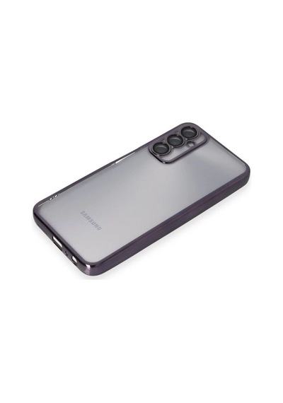 Samsung Galaxy A05s Kılıf Razer Lensli Silikon - Mor