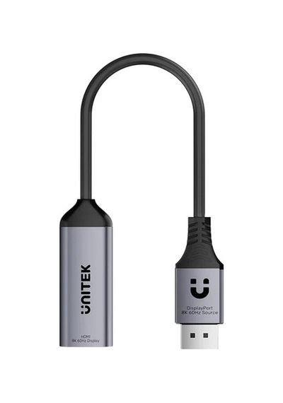 Unıtek 8k 60hz Dısplayport To Hdmı Adaptor V1617agy01