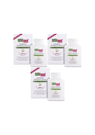 Sebamed İntim Menapoz Likit 200ml Ph6.8 3 Lü Set
