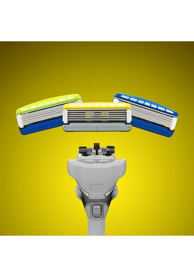 Wilkinson Sword Quattro Tıraş Bıçağı 1 Sap + 5 Yedek Kartuş