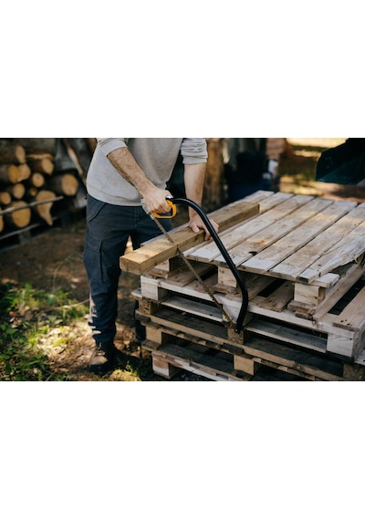 Fiskars 124800 El Testeresi 675 Mm Yeşil, Sabit Bıçak, Uzunluk: