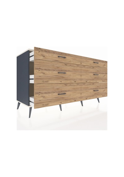 Kronos Konsol 6 Çekmeceli 176x59x99 Antrasit-aytaşı/çam Antrasit-aytaşı/çam Kronos Konsol 6 Çekmeceli 176x59x99 Antrasit-aytaşı/çam Antrasit-aytaşı/çam