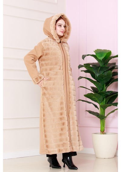 Kürk Kaşe-camel-4640 Camel