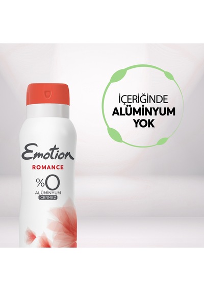 Emotion Kadın Vegan Deodorant 4x150 Ml Romance,breeze, Gold Bliss & Joyous Hızlı Kurur, Leke Bırakmaz