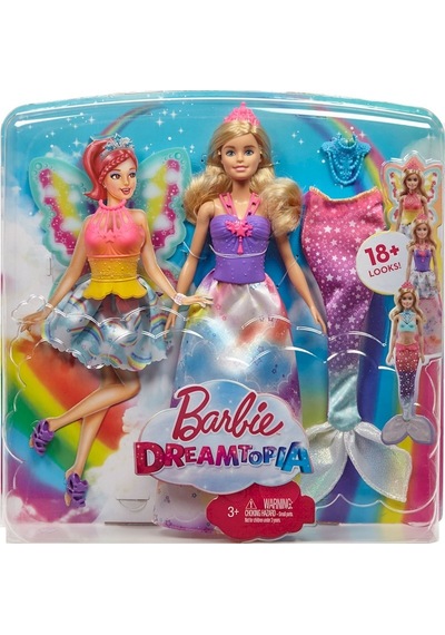 Barbie Dreamtopia Dönüşen Prenses Bebek Fmv91 / Fjd08