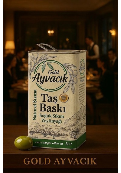 Gold Ayvacık Yeni Sezon Soğuk Sıkım Sızma Erken Hasat 2 5l Zeytinyağı